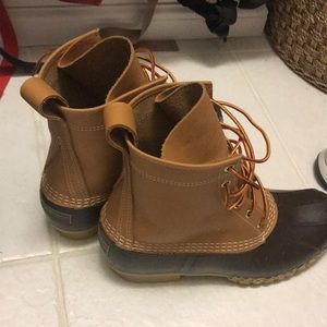 LL Bean duck boots